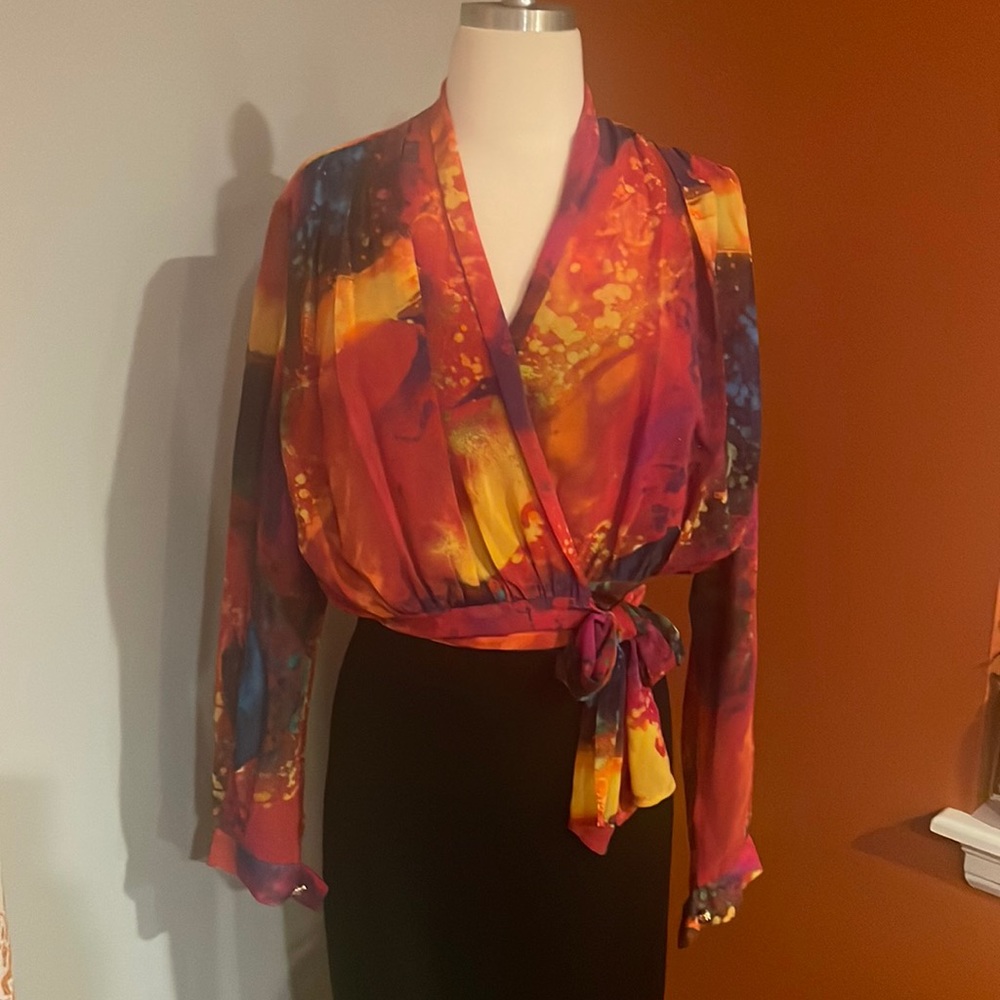 Capriccio Wrap Blouse